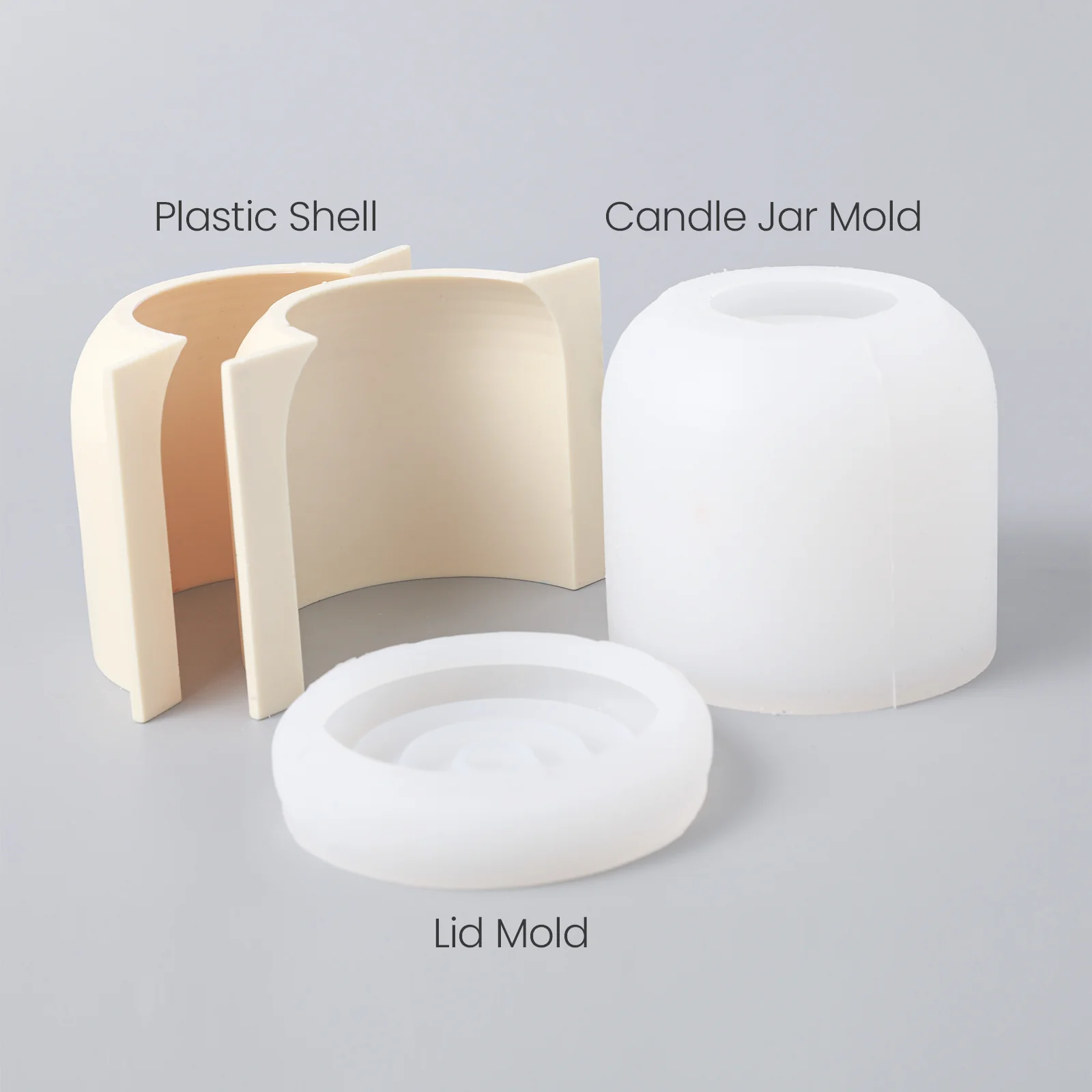 Round Ripple Candle Jar Silicone Mold - Image 7