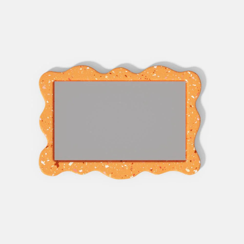 Square Handheld Mirror Mold with Glass