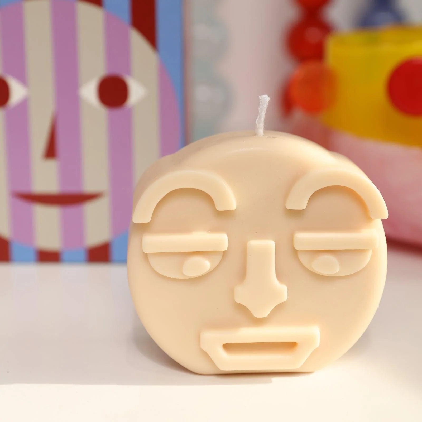 Ugly Face Candle Silicone Mold - Image 4