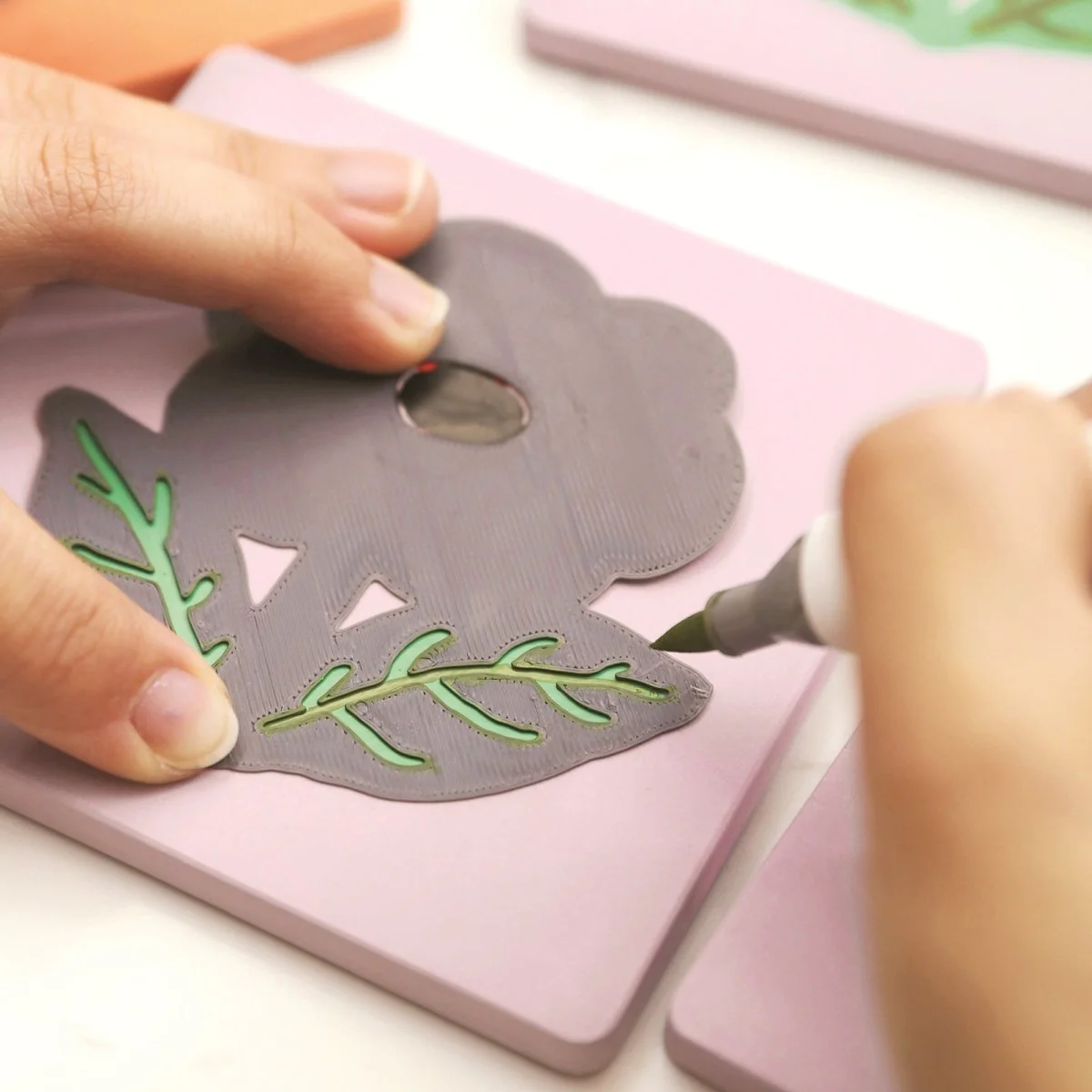 Cozy Corners Handcrafted Coaster Set - Image 6