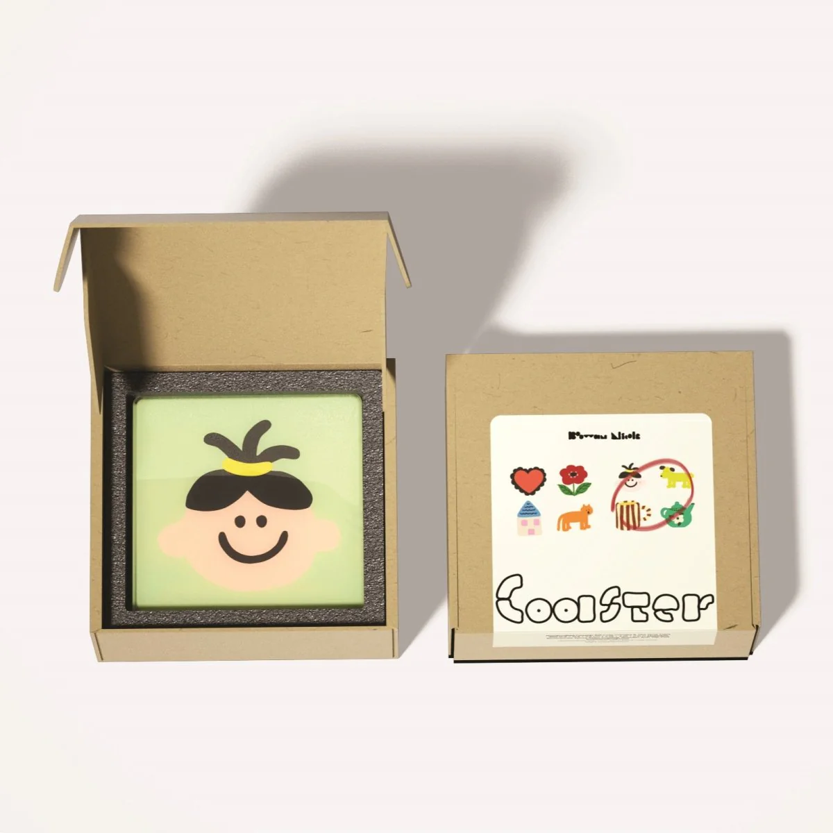 Tea Time Tales Handcrafted Coaster Set - Image 8