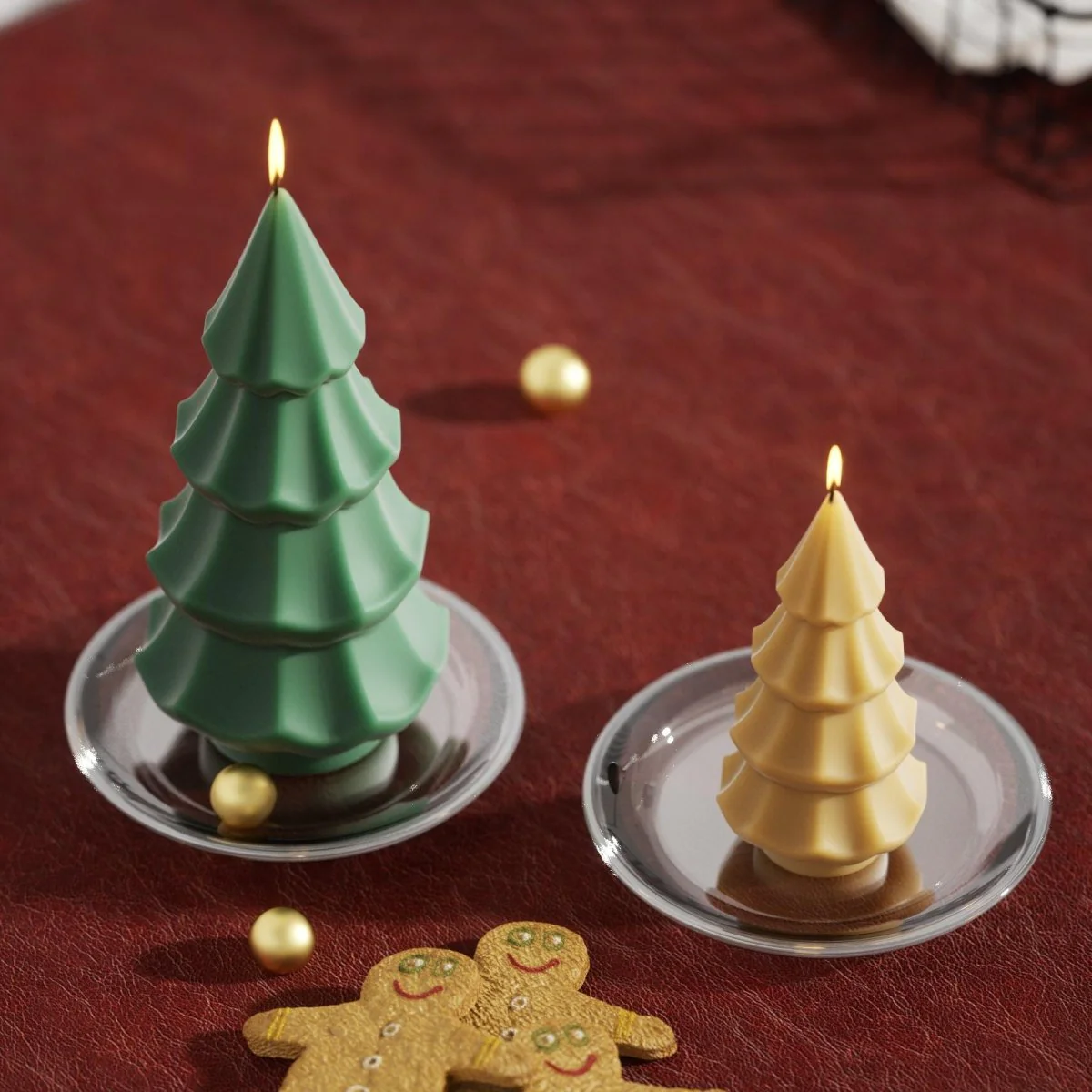 Creamy Christmas Tree Candle Silicone Mold - Image 6