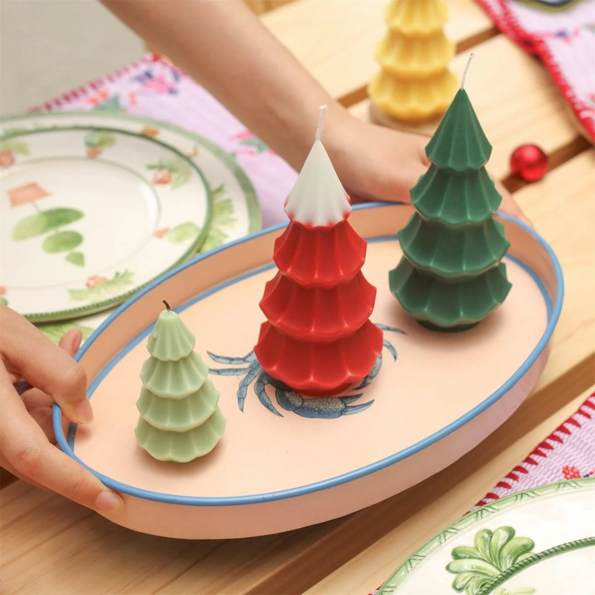 Creamy Christmas Tree Candle Silicone Mold - Image 8