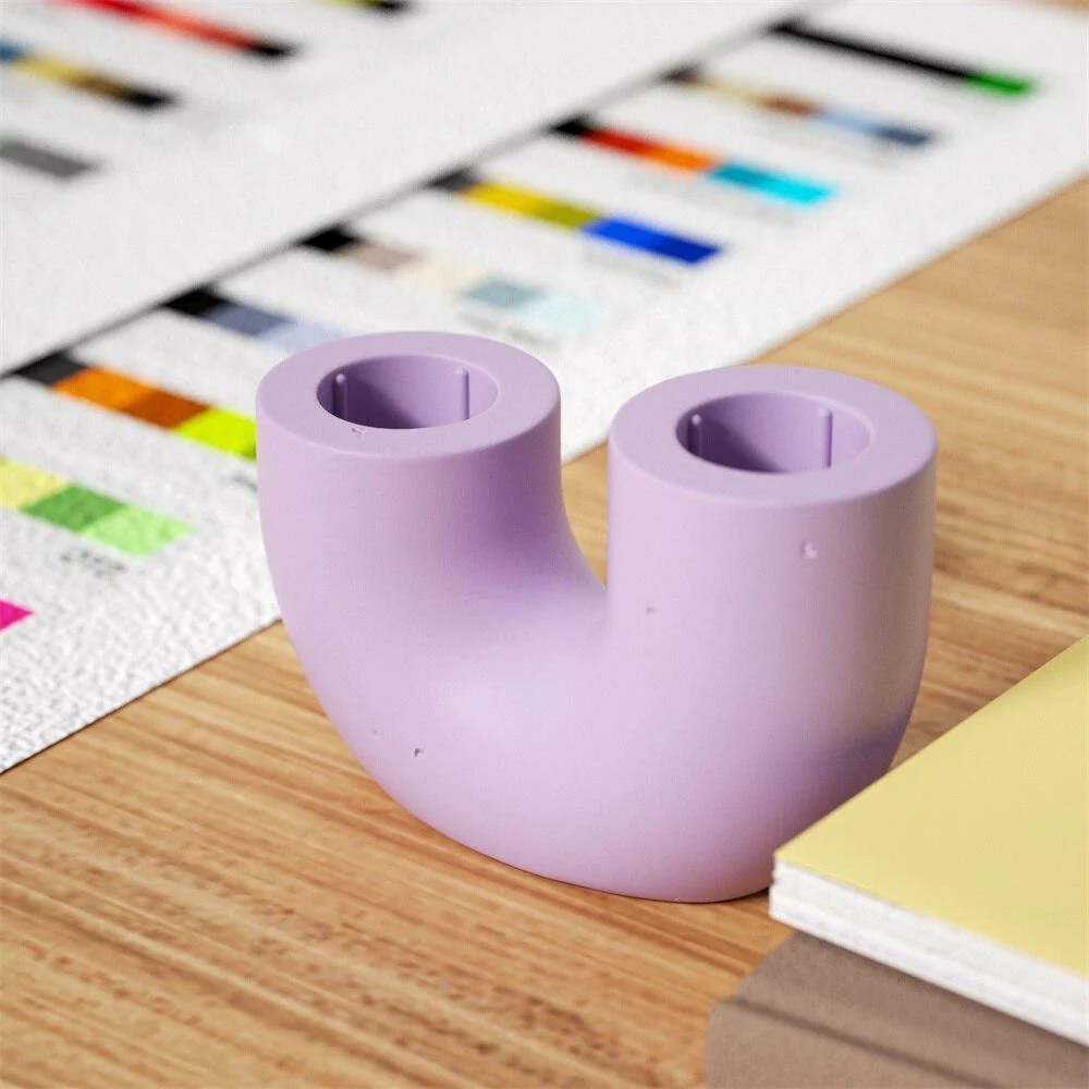 Creative Taper Candle Holder Silicone Mold - Image 5