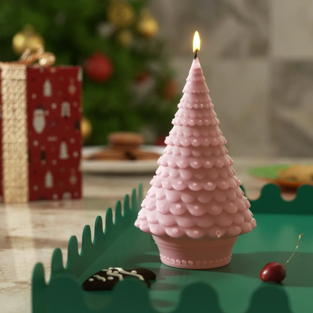 Cupcake Christmas Tree Candle Silicone Mold - Image 6