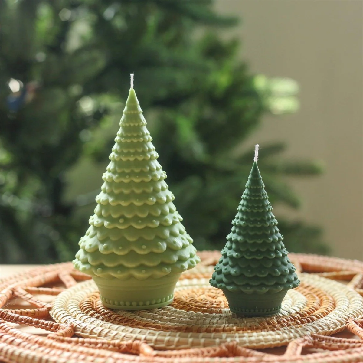 Cupcake Christmas Tree Candle Silicone Mold - Image 8