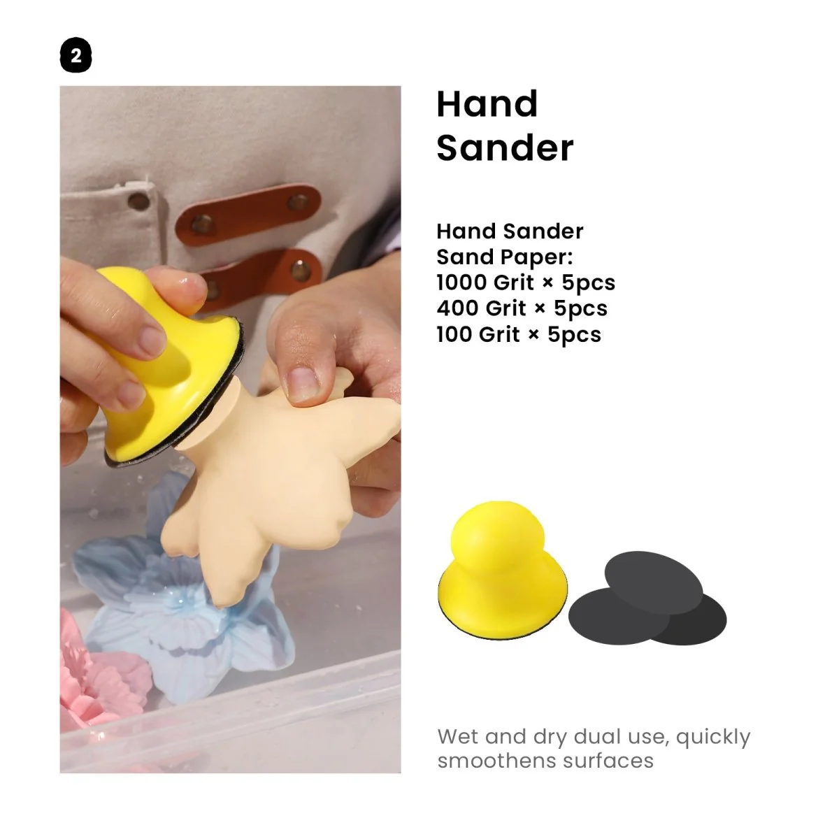 Daffodil Grace Wall Cloth Coat Hook Silicone Mold - Image 14