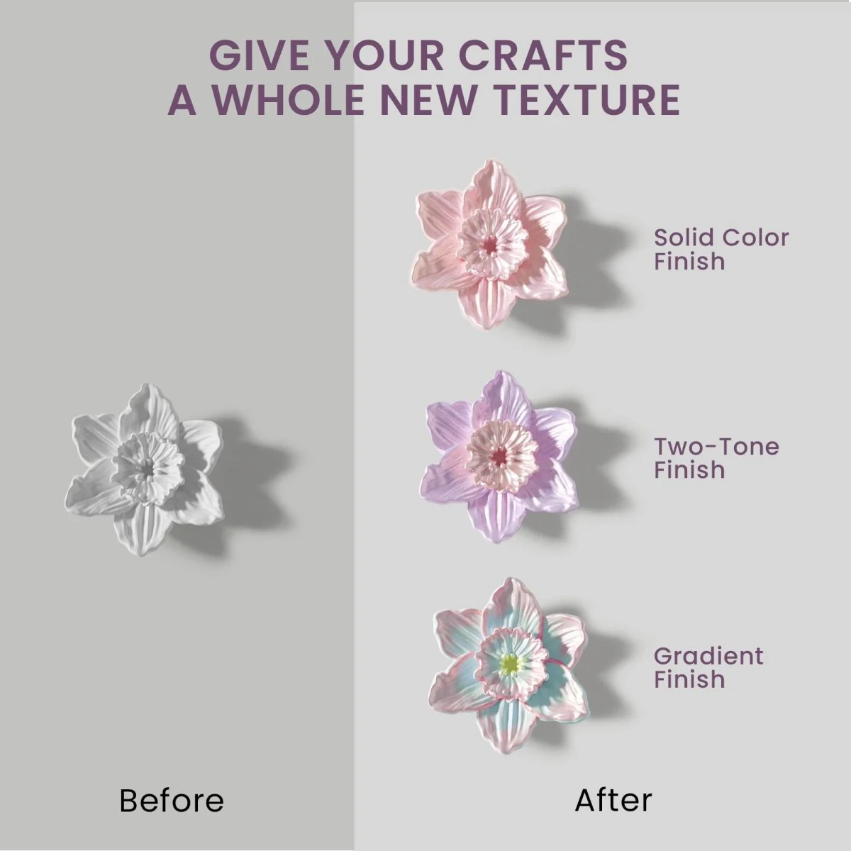 Daffodil Grace Wall Cloth Coat Hook Silicone Mold - Image 8