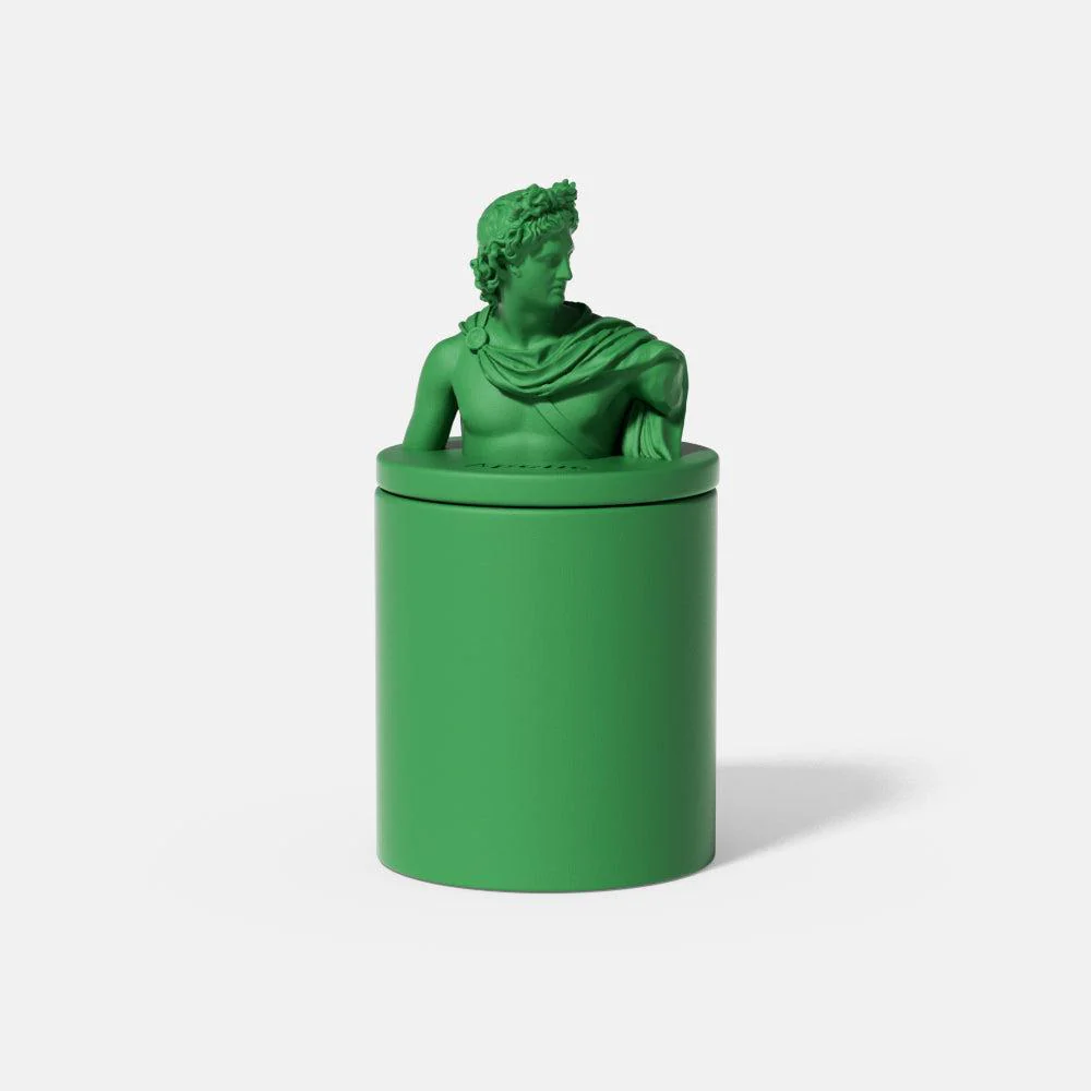 Mythology Sculptures APOLLO Concrete Candle Jar Silicone Mold