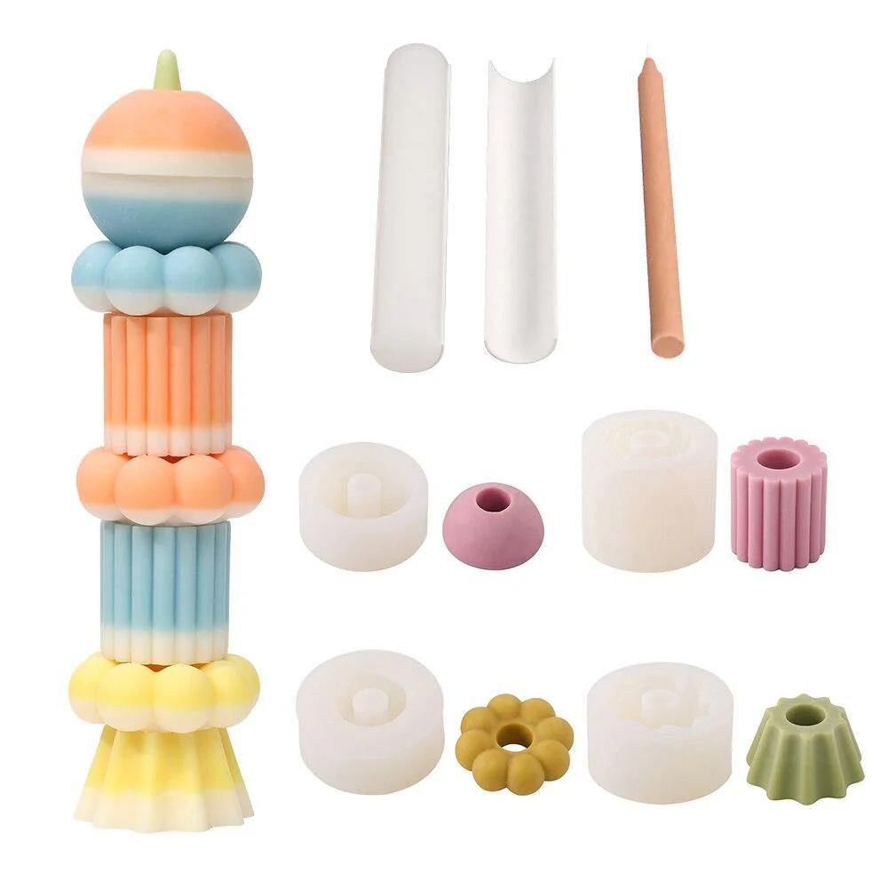 Building Blocks Stackable Modular Candle Mold - Image 22