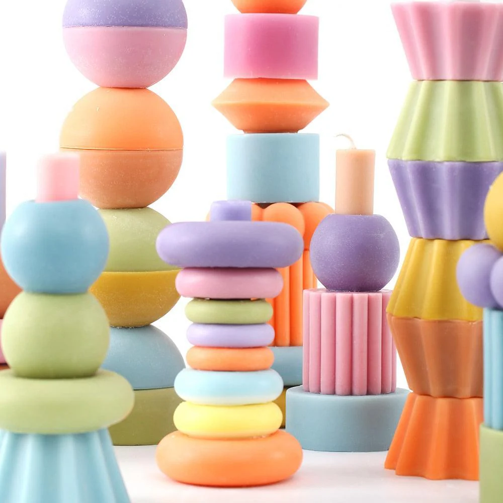 Building Blocks Stackable Modular Candle Mold - Image 6