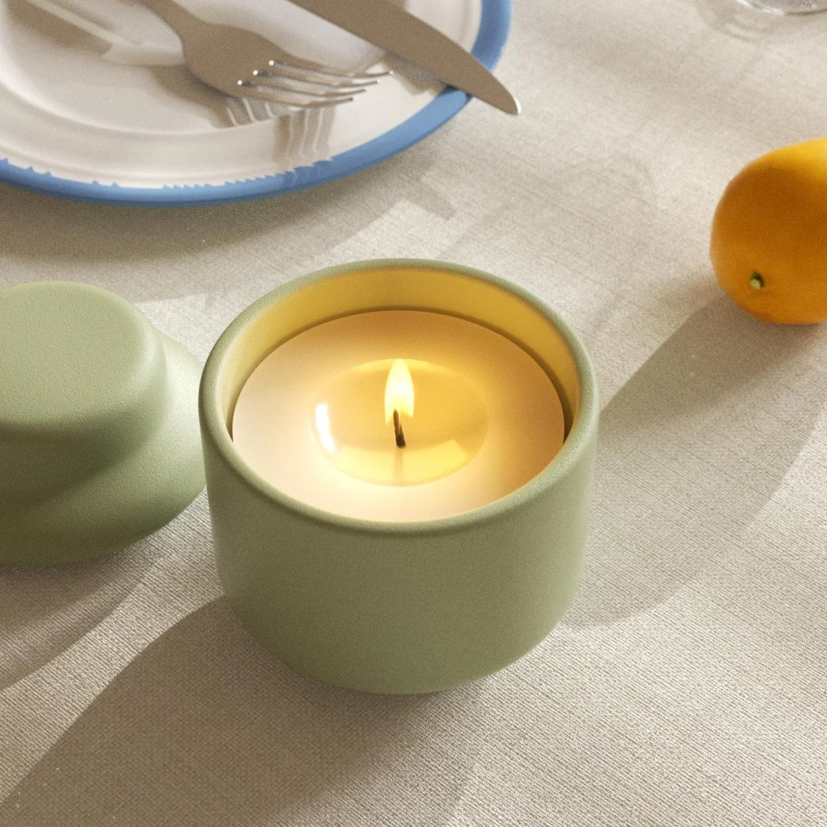 Domed Lid Candle Jar & 9oz Candle Refill Silicone Mold - Image 2