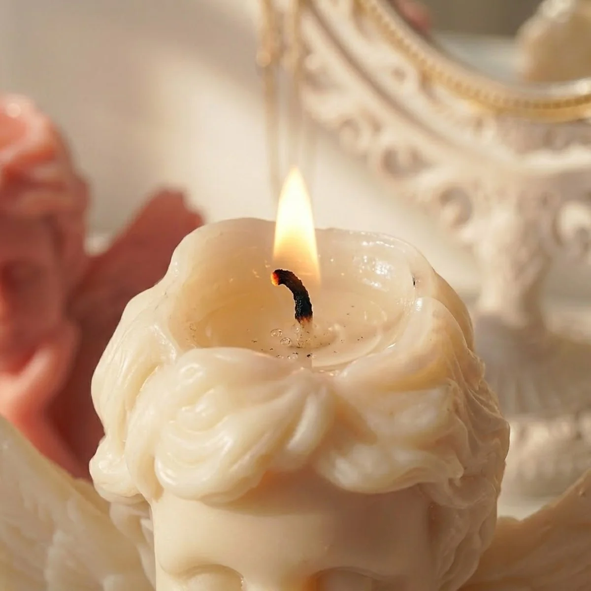 Dreamy Cherub Candle Silicone Mold Collection - Image 3