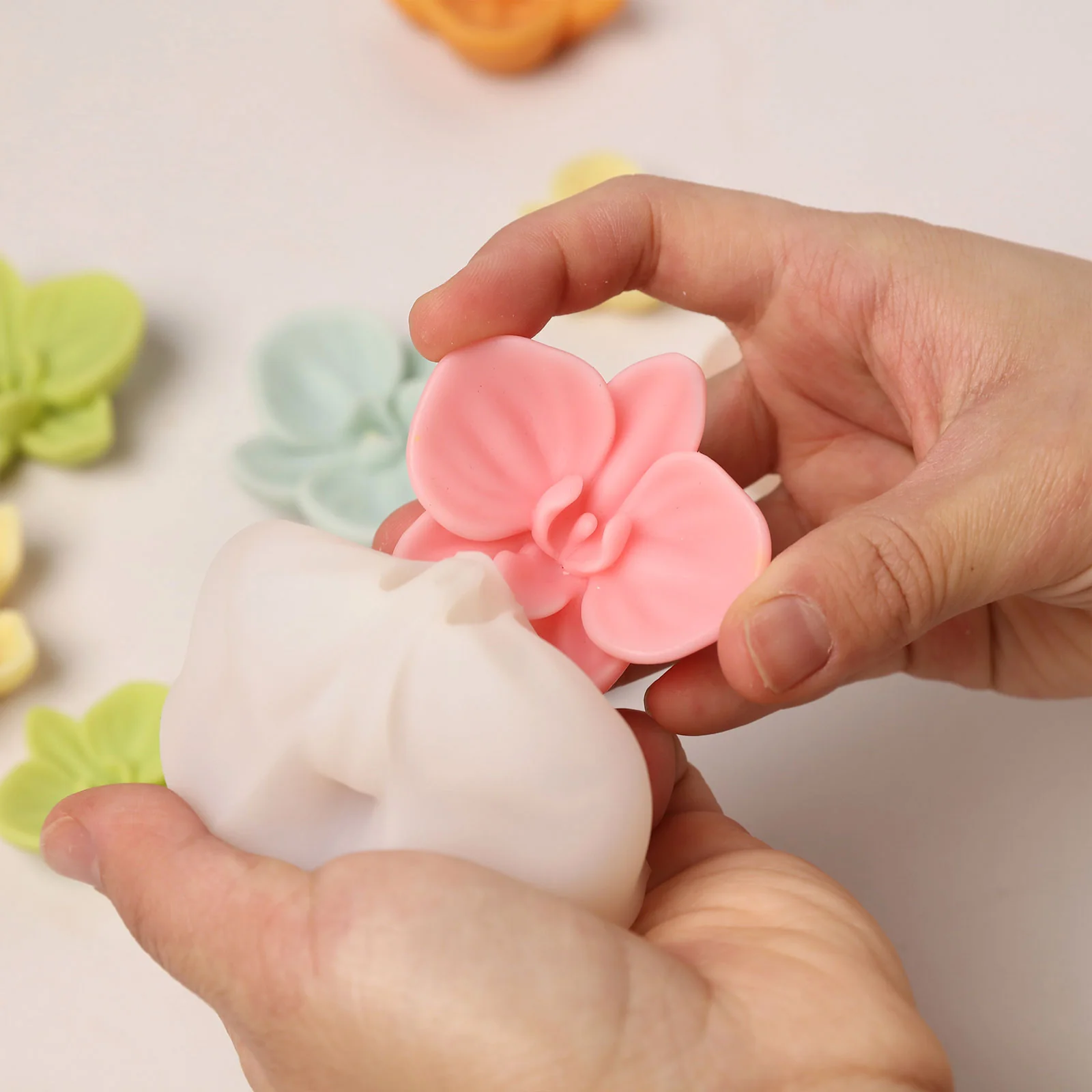 Dreamy Orchid Candle Silicone Mold - Image 6