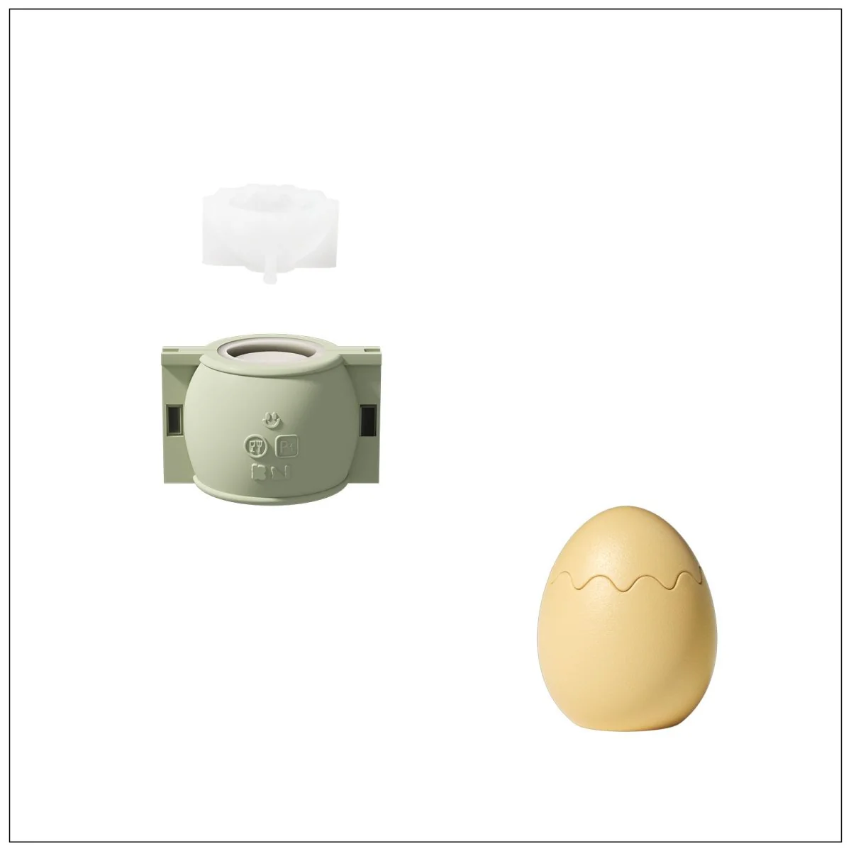 Hoppity Bunny-Topped Easter Egg Candle Jar Silicone Mold Collection - Image 12