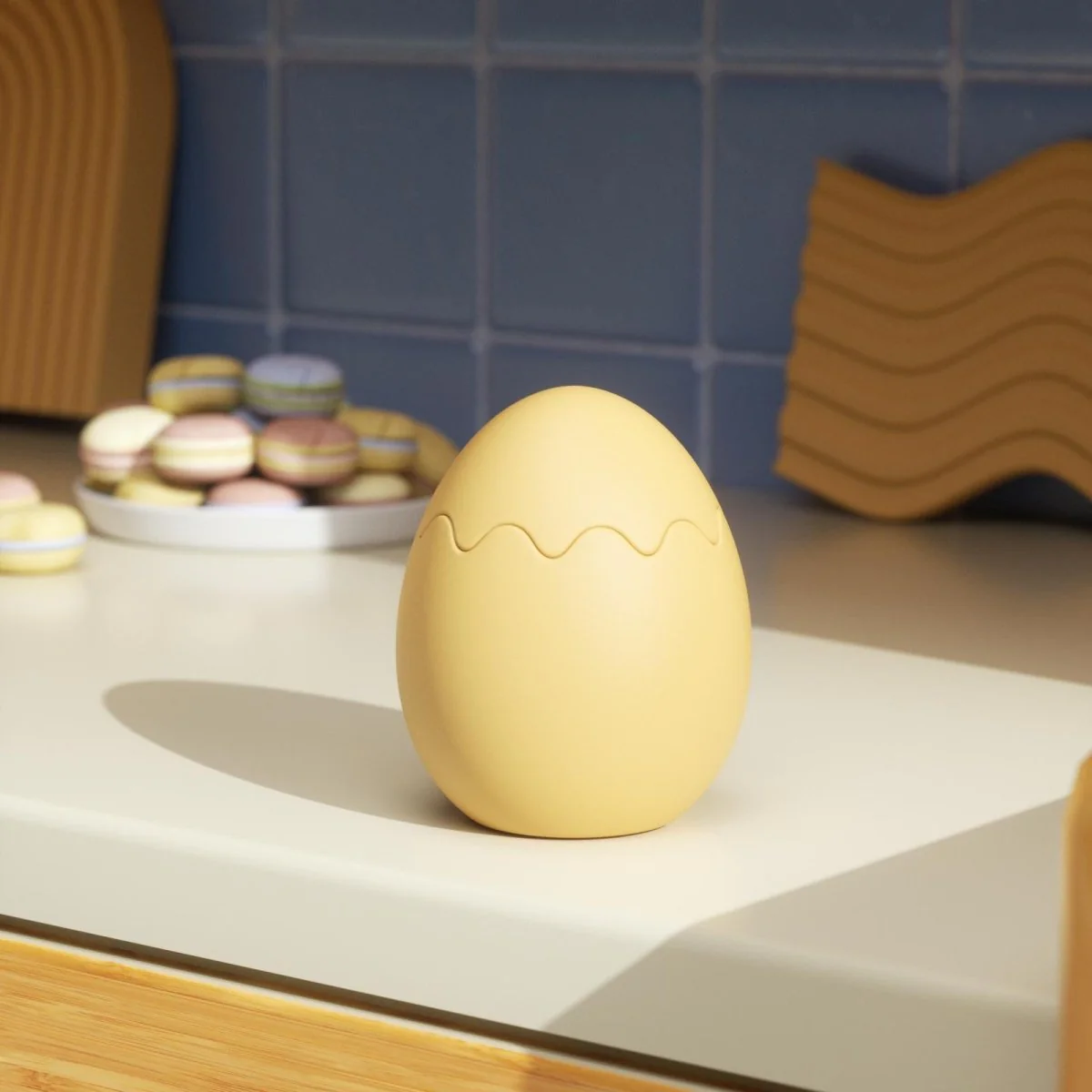 Hoppity Bunny-Topped Easter Egg Candle Jar Silicone Mold Collection - Image 8
