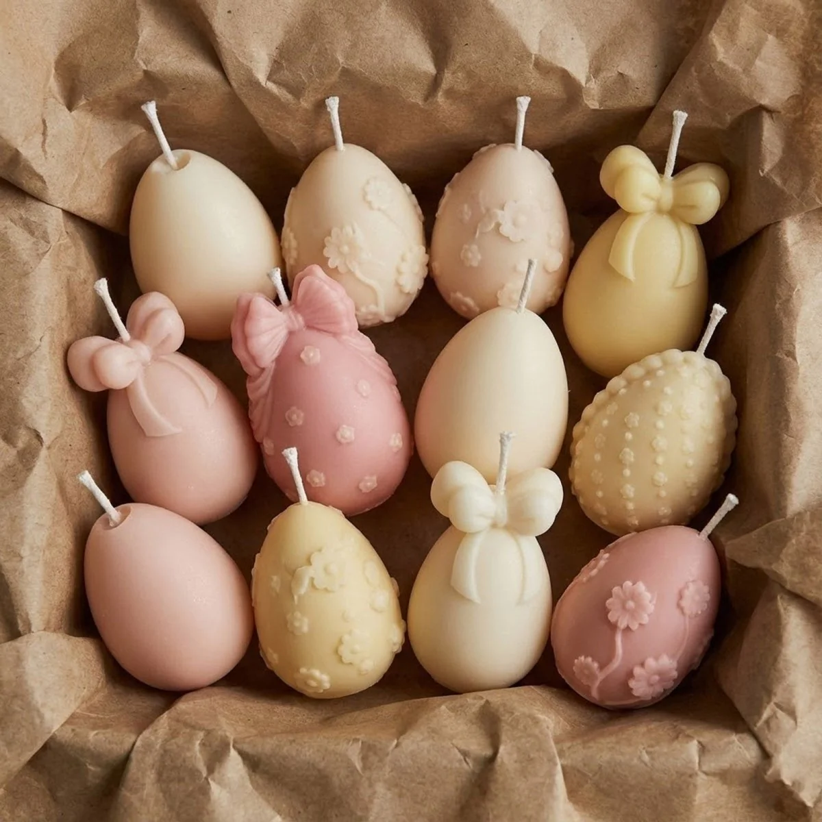 Easter's Floral Egg Delights Container Candle Silicone Mold Collection - Image 10