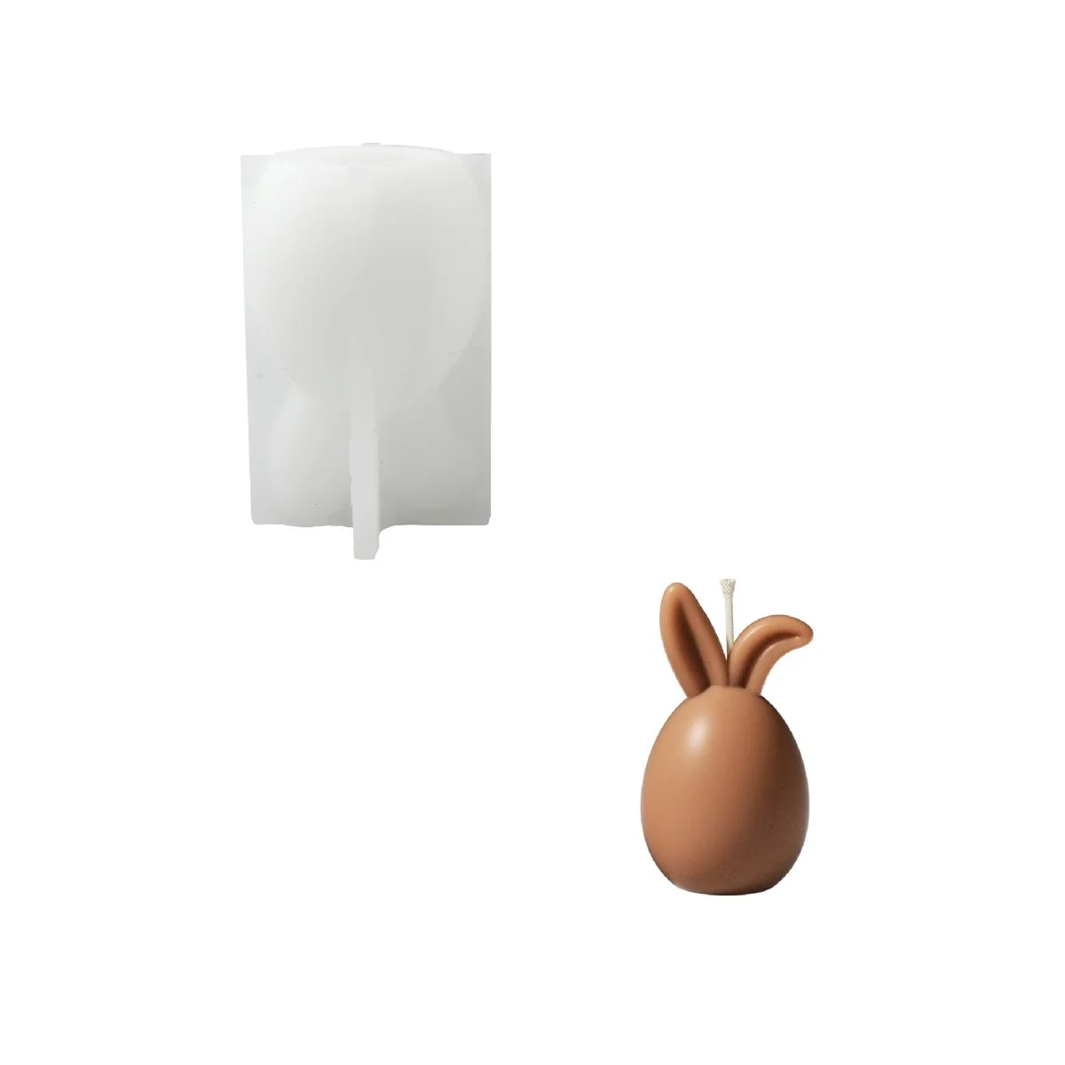 The Bunny Egg Parade Candle Silicone Mold Collection - Image 13