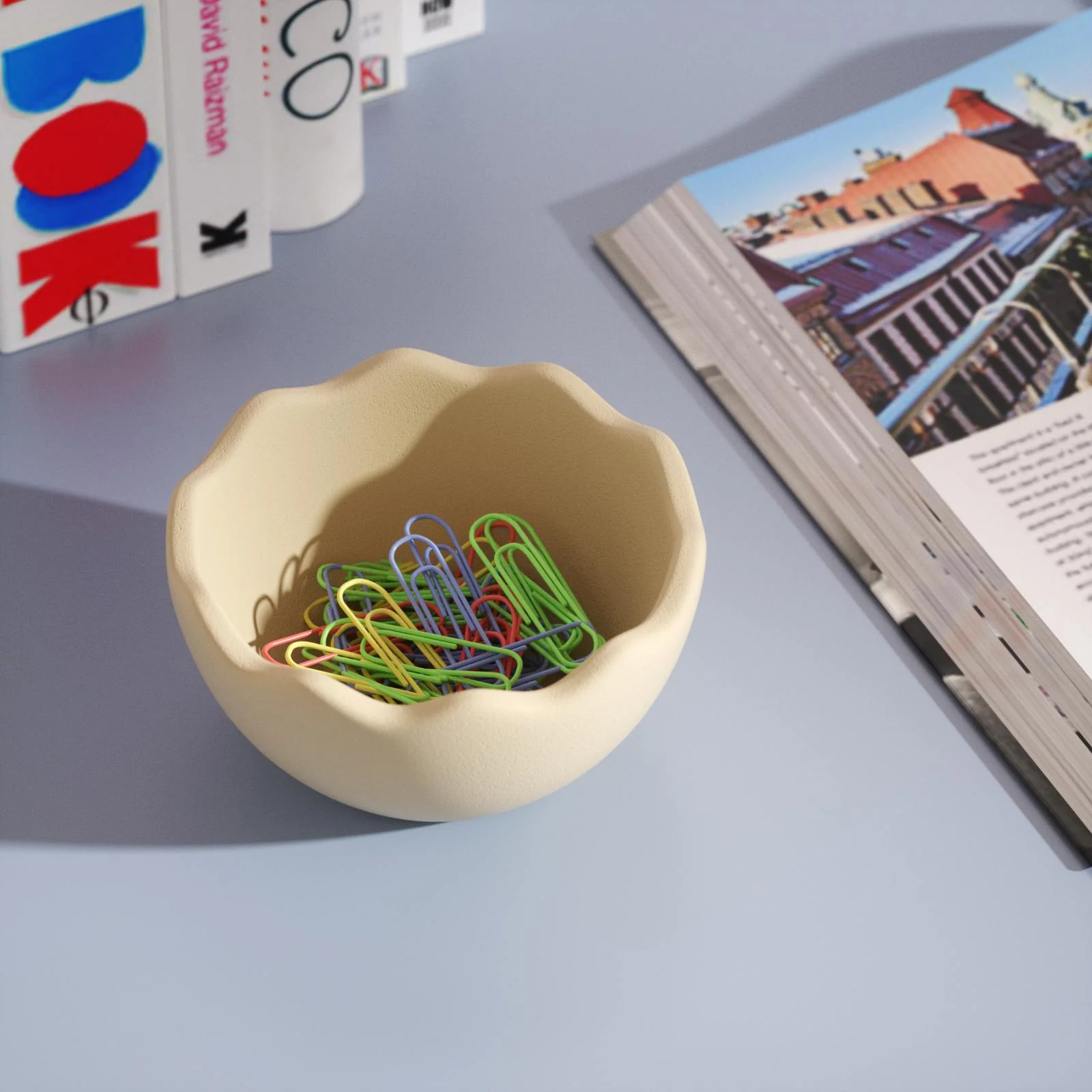 Eggshell Shaped Round Bowl Silicone Mold - Small - Image 6
