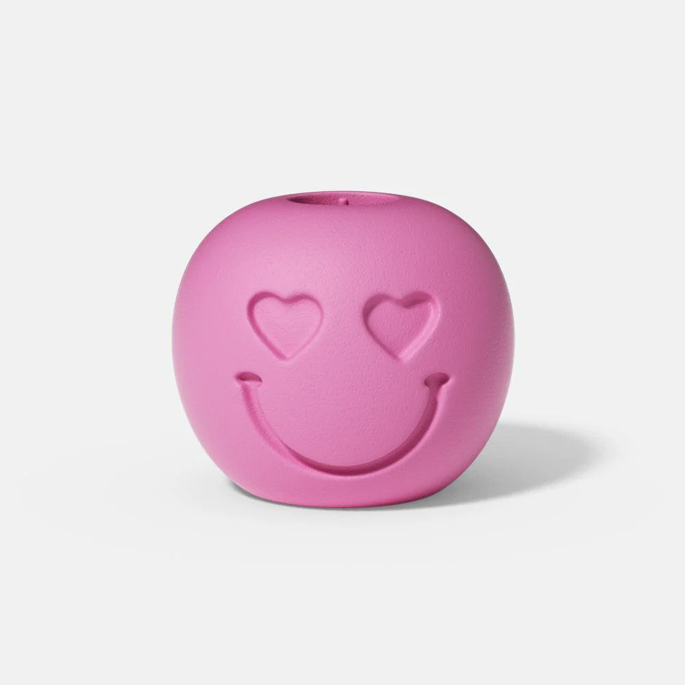 Heart-eyed Face Taper Candle Holder Silicone Mold