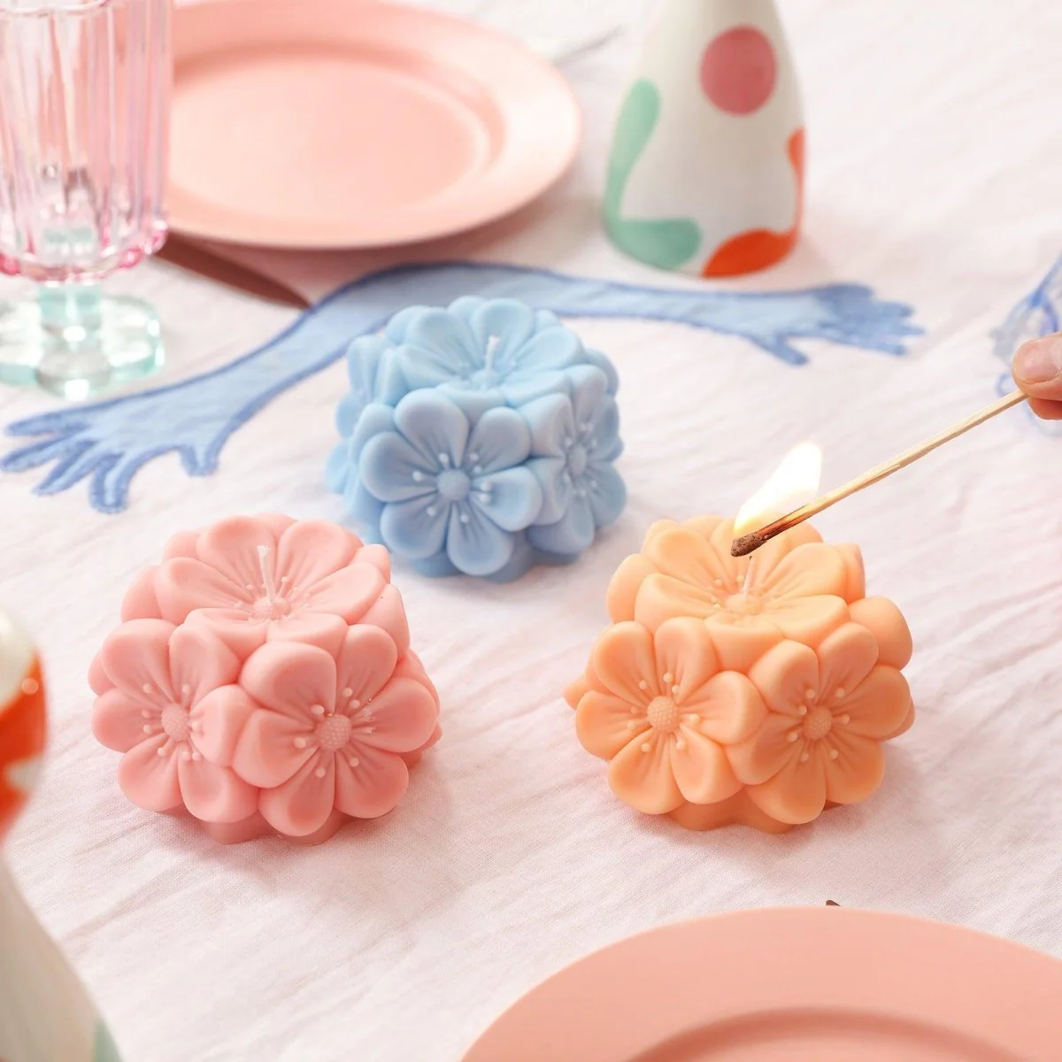 Eternal Spring Sakura Candle Silicone Mold - Image 4