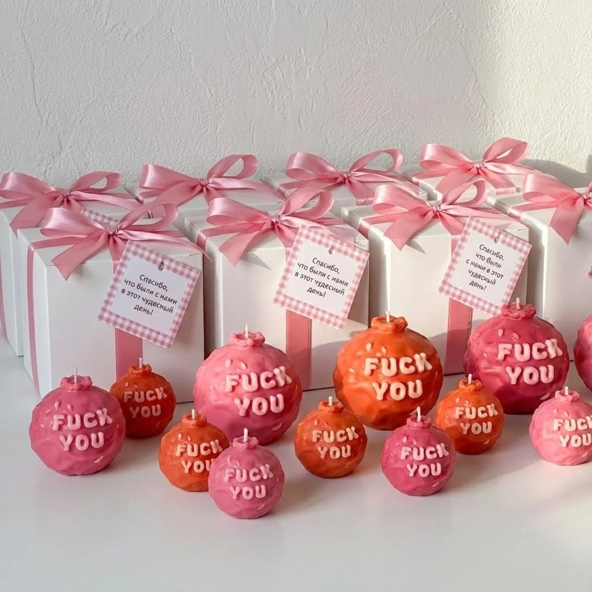 F*CK YOU Boomy Love Candle Silicone Mold Collection - Image 2