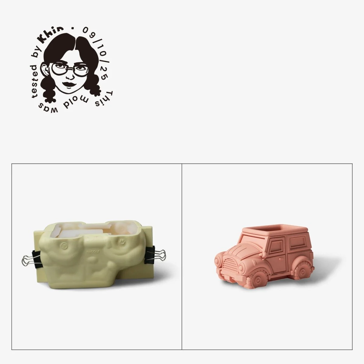 Gently Used Retro Ride Silicone Mold Collection - Image 13