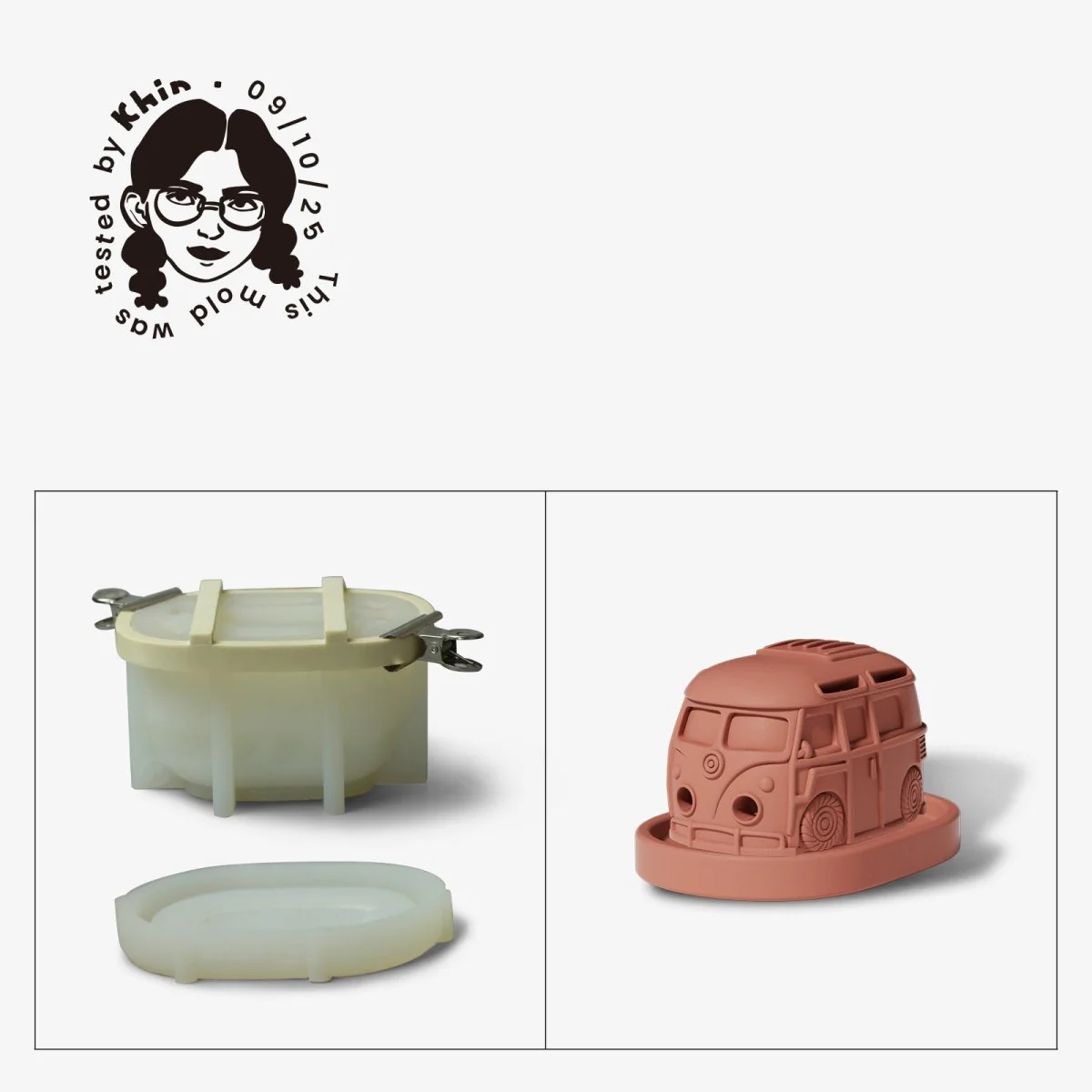 Gently Used Retro Ride Silicone Mold Collection - Image 15