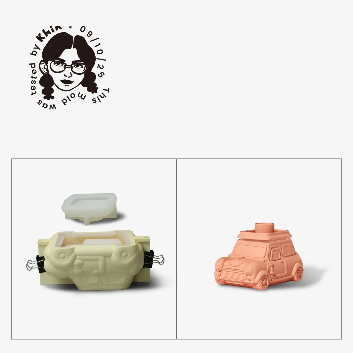 Gently Used Retro Ride Silicone Mold Collection - Image 20