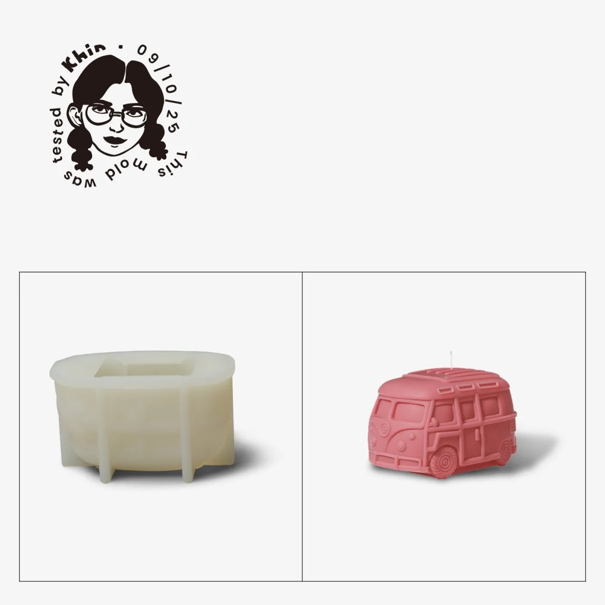 Gently Used Retro Ride Silicone Mold Collection - Image 6