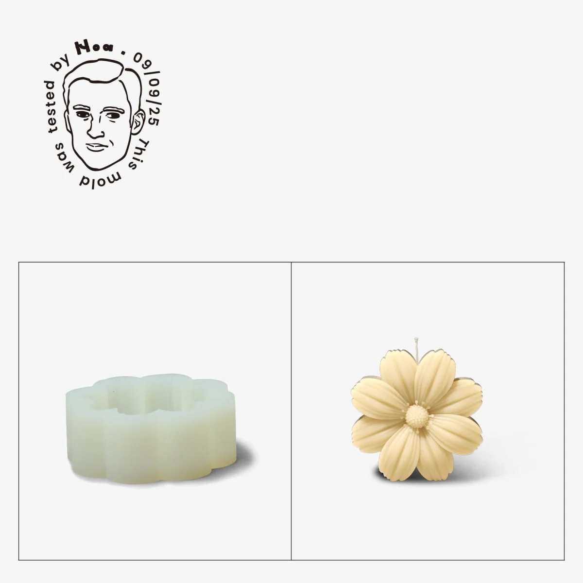 Gently Used Eternal Bloom Candle Silicone Mold Collection - Image 18