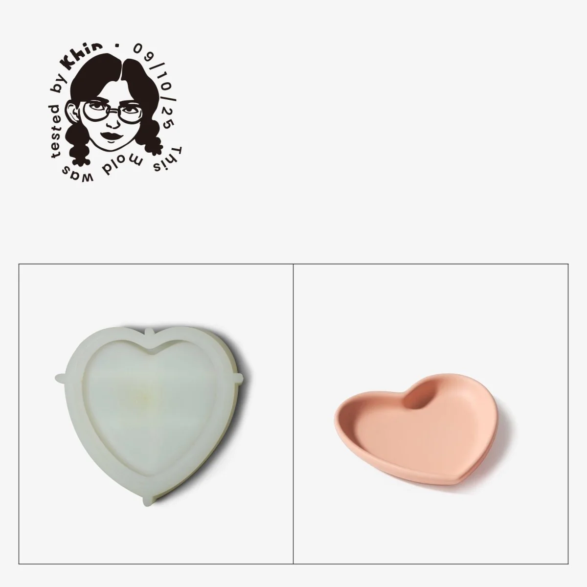 Gently Used Heartfelt Moments Silicone Mold Collection - Image 10