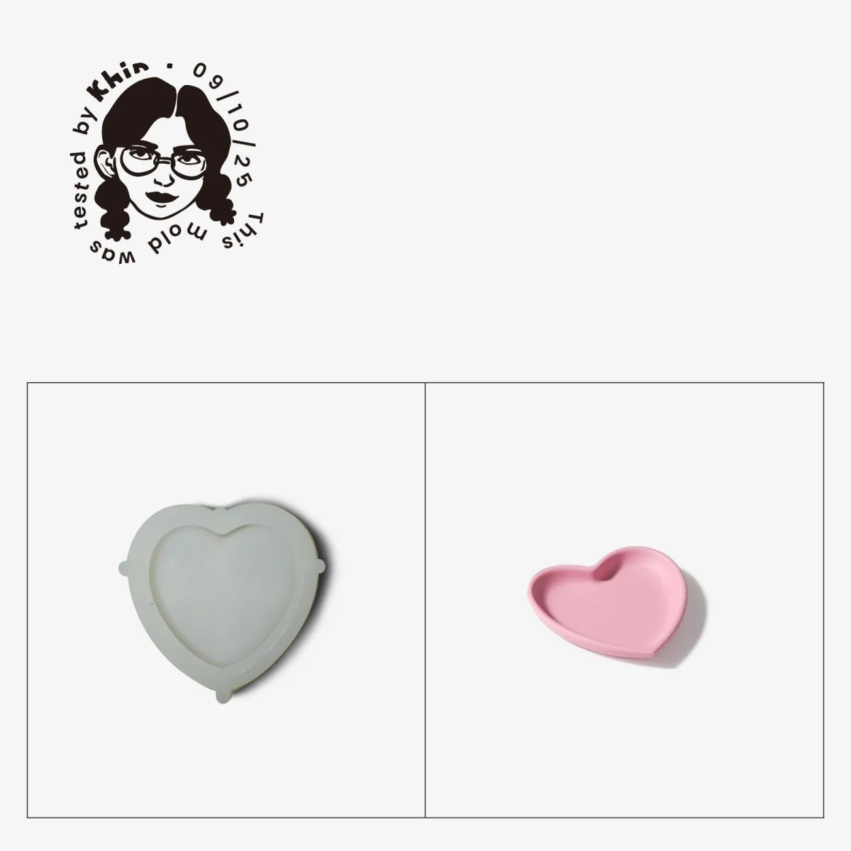 Gently Used Heartfelt Moments Silicone Mold Collection - Image 11