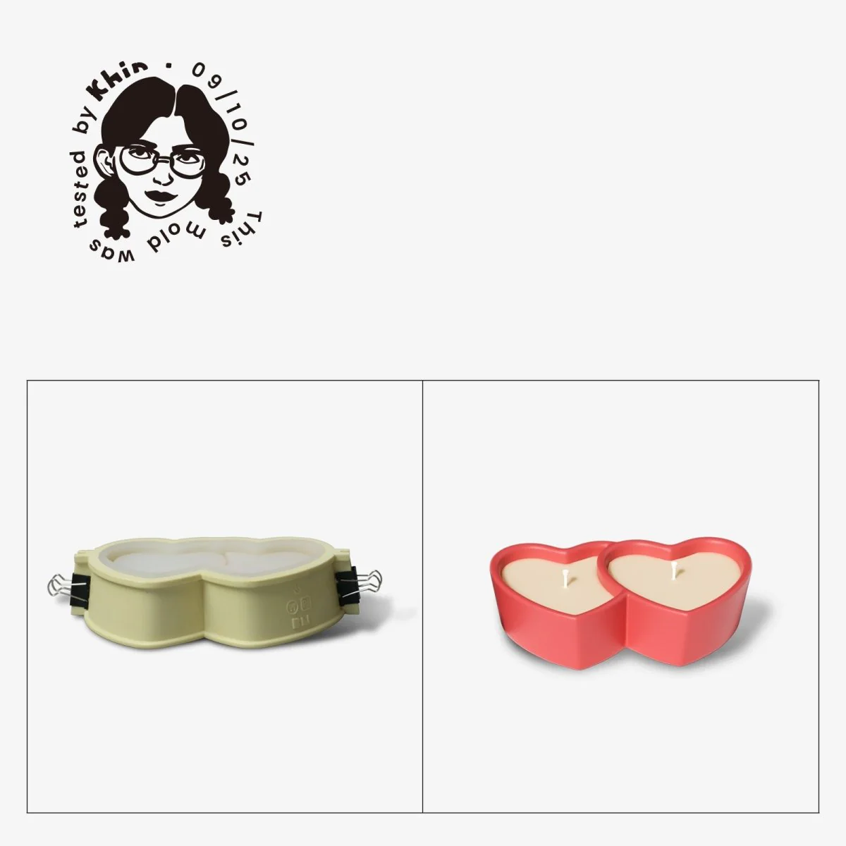Gently Used Heartfelt Moments Silicone Mold Collection - Image 12