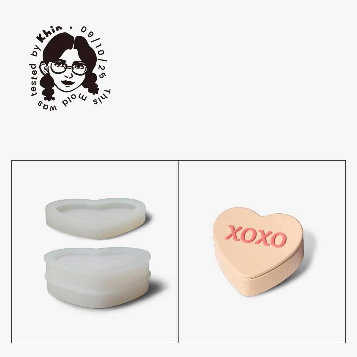 Gently Used Heartfelt Moments Silicone Mold Collection - Image 14