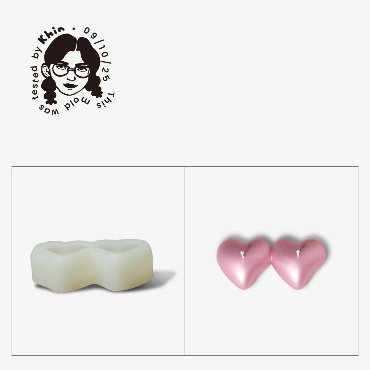 Gently Used Heartfelt Moments Silicone Mold Collection - Image 7