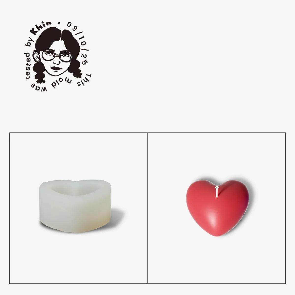 Gently Used Heartfelt Moments Silicone Mold Collection - Image 9
