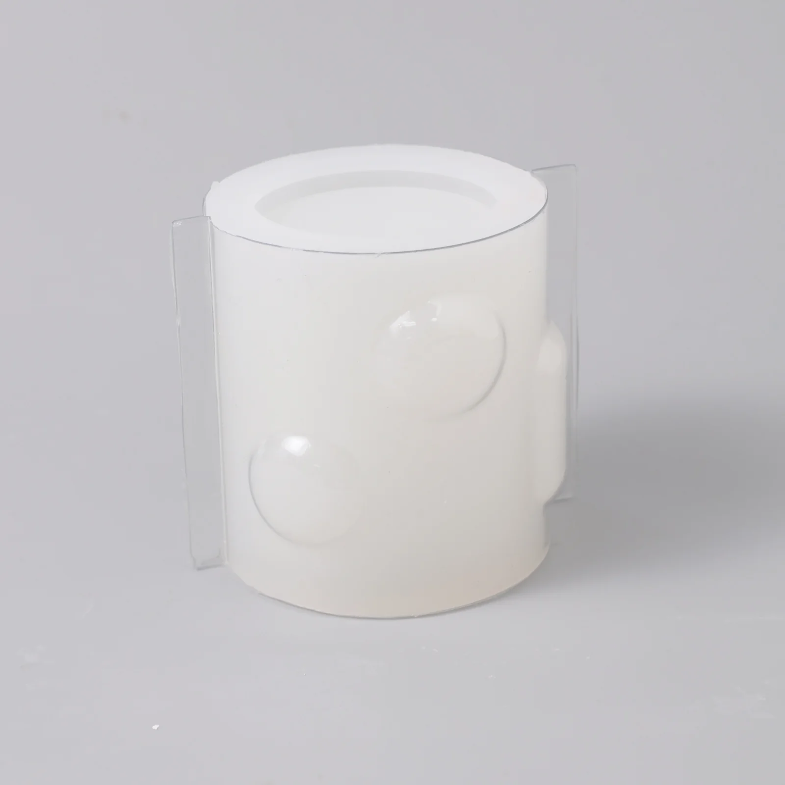 Geometric Candle Jar with Lid Silicone Mould - Image 8