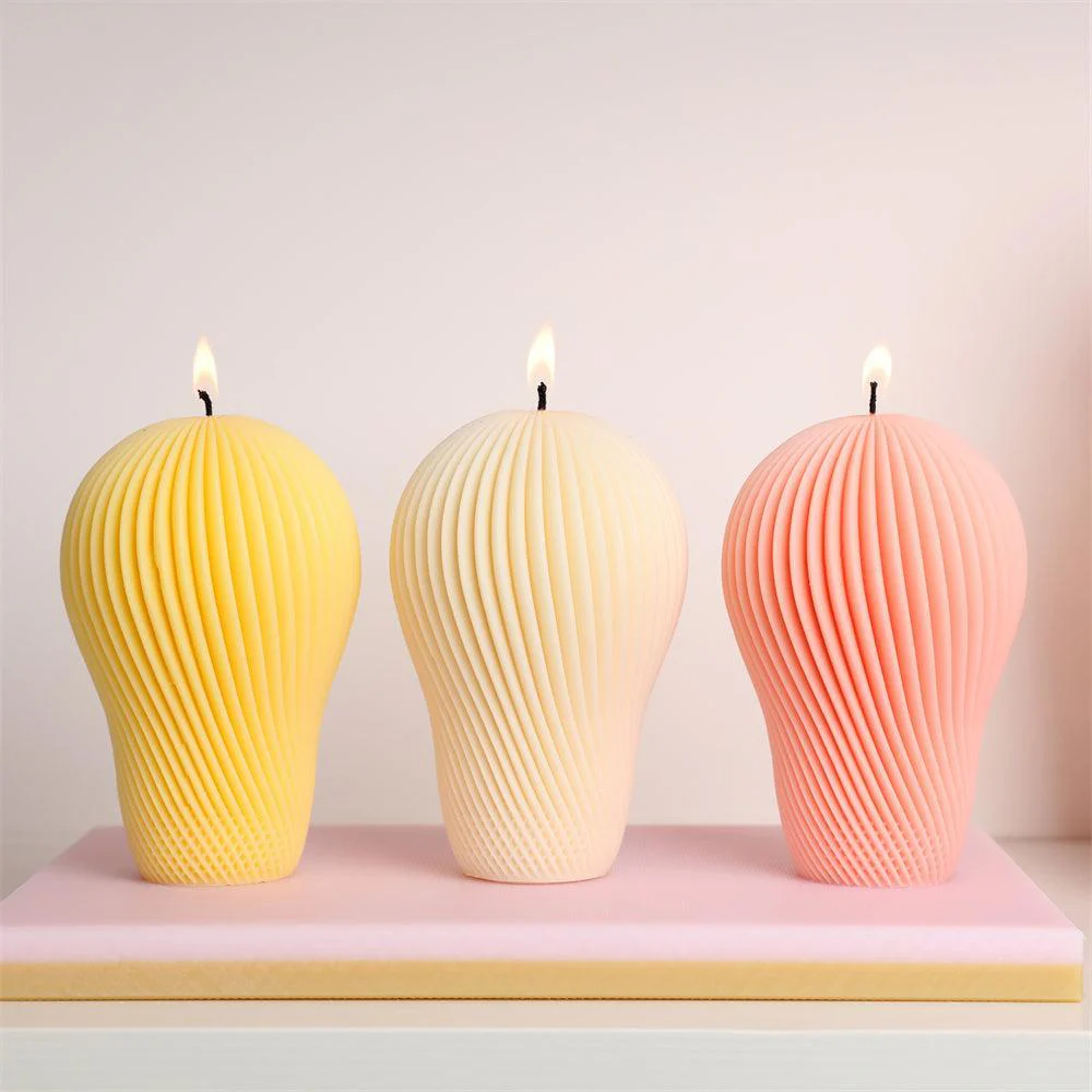 Spiral Balloon Candle Silicone Mould - Image 3