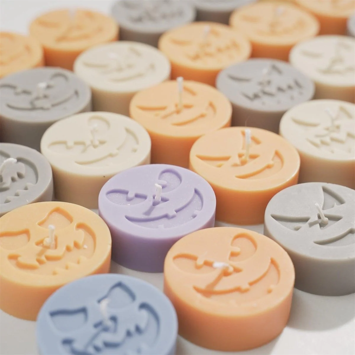 Haunted Grins Tealight Candle Silicone Mold Collection for Halloween - Image 8