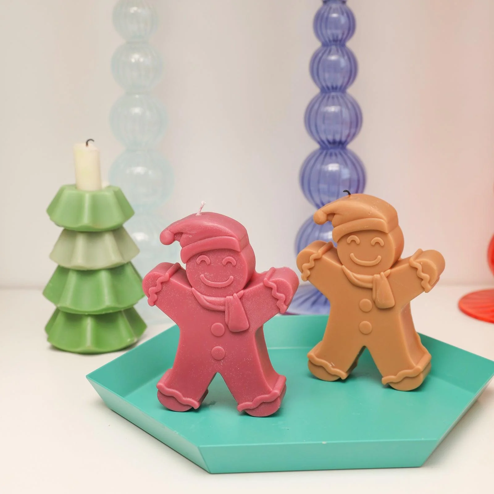 The Gingerbread Baby Silicone Candle Mold - Image 5