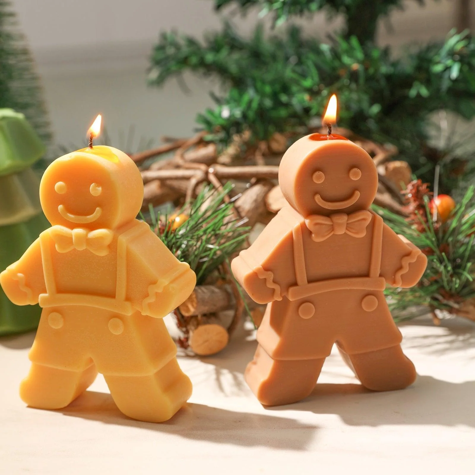 The Gingerbread Kid Silicone Candle Mold - Image 4