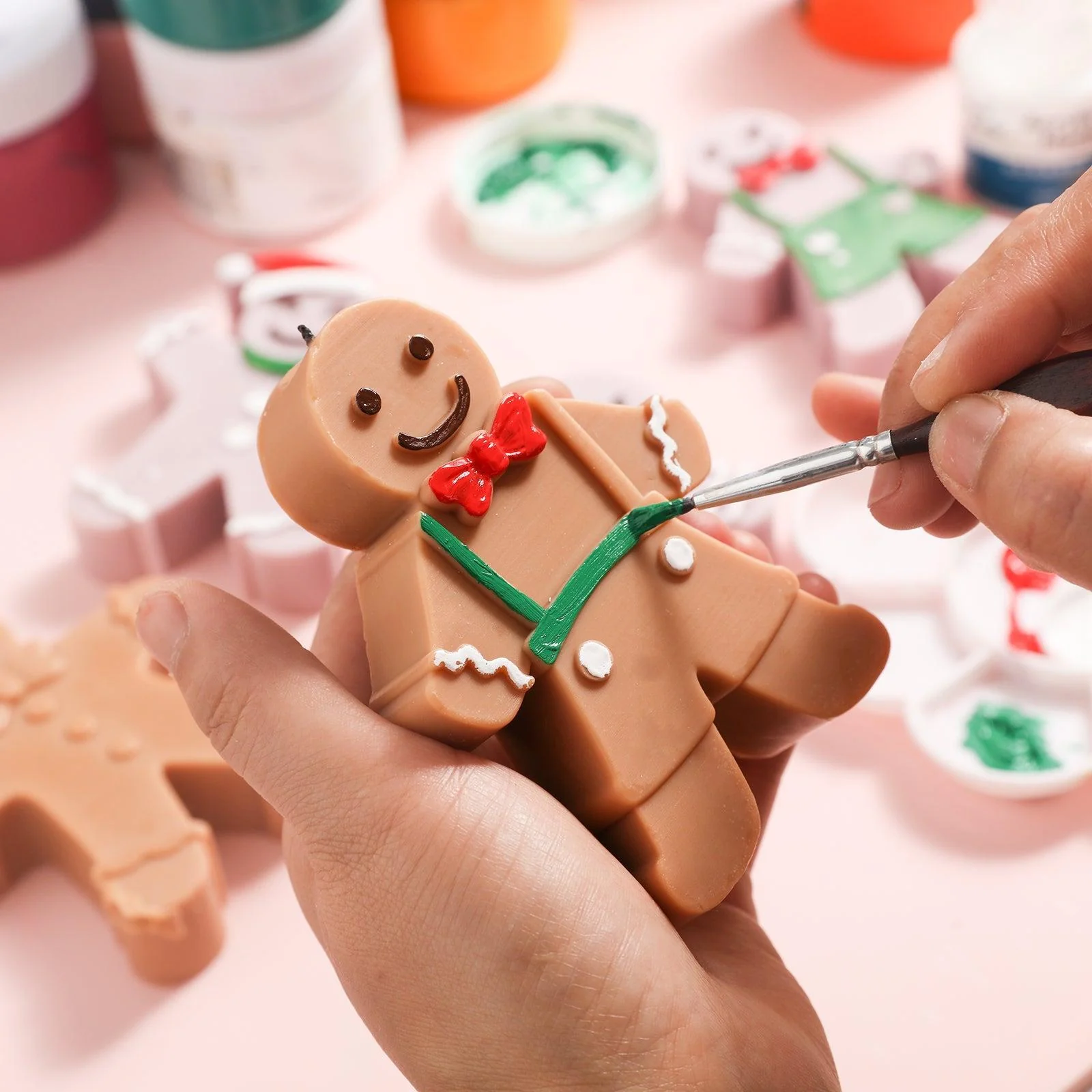The Gingerbread Kid Silicone Candle Mold - Image 5