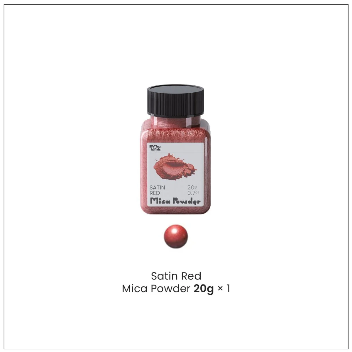 Glitter Colorable Acrylic Gloss Sealer Varnish with Mica Powder Kit- 6 of Christmas Colors - Image 17