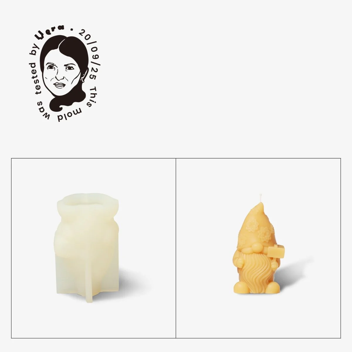 Gently Used Gnome Parade Candle Silicone Molds Collection - Image 10