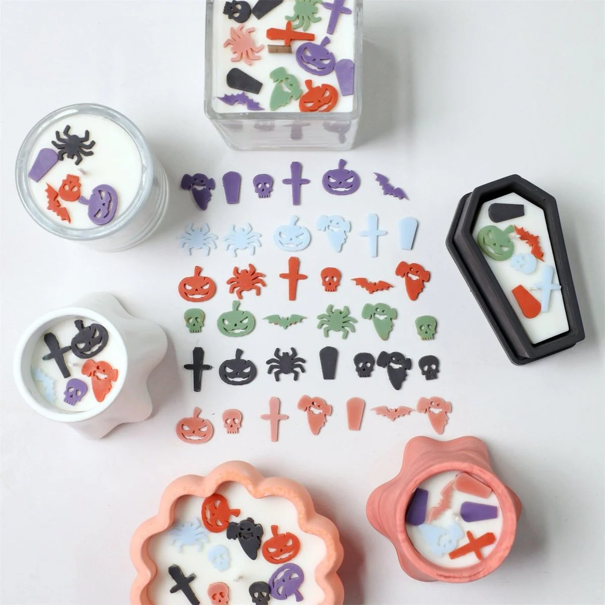 Boo-tiful Halloween Wax Embeds Silicone Mold - Image 2