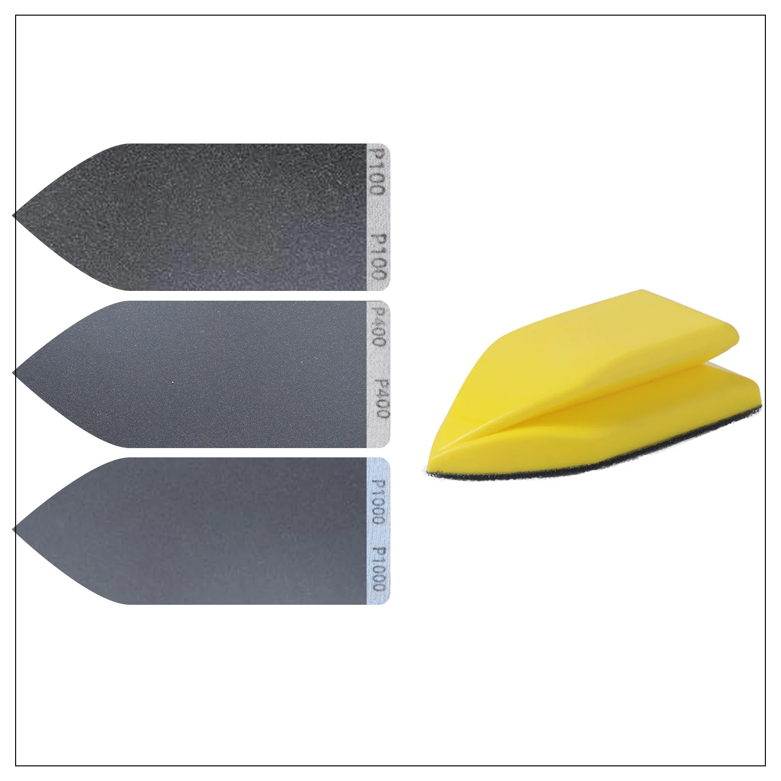 Wet&Dry Right Angle / Sharp Angle Hand Sander/Sanding Block - Image 11