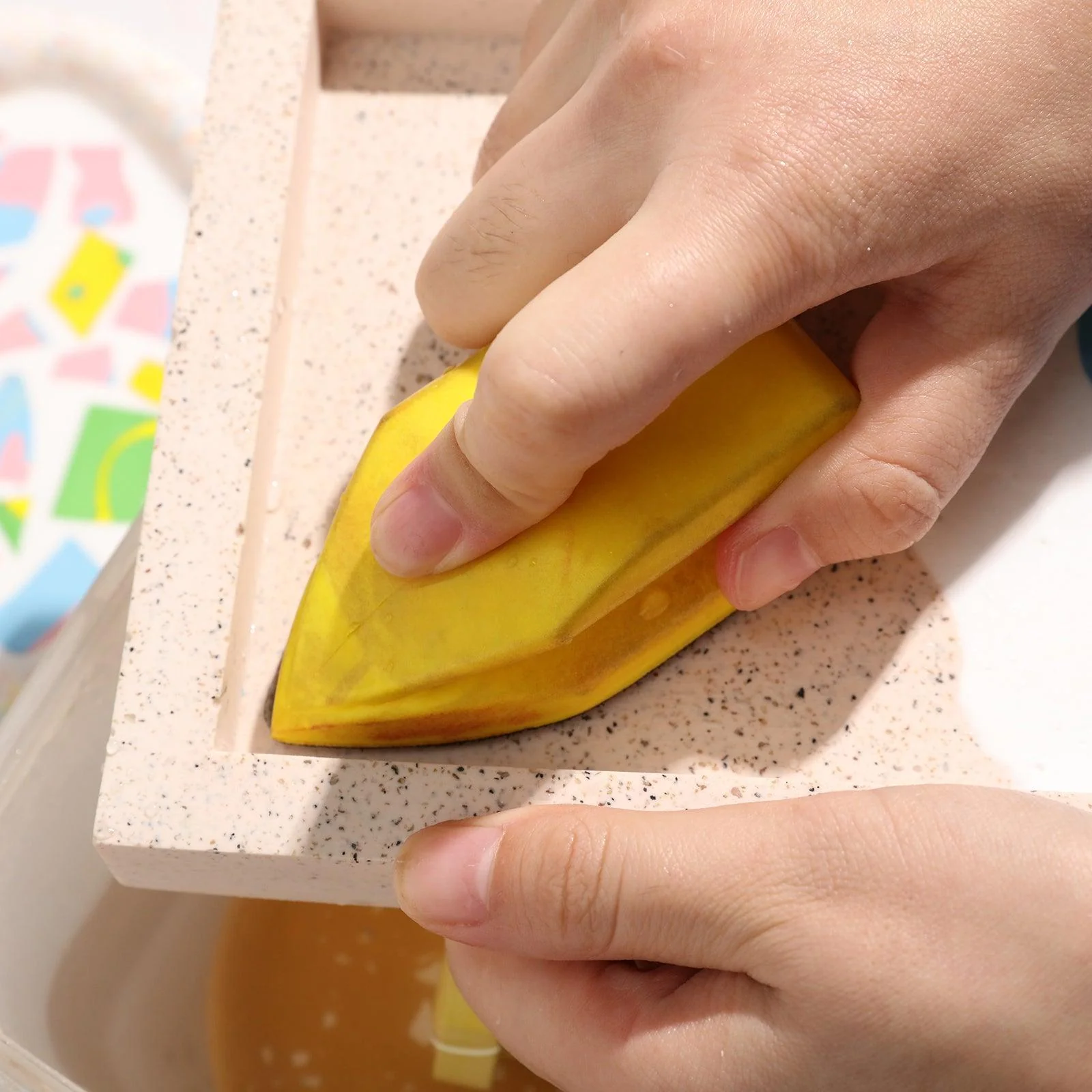 Wet&Dry Right Angle / Sharp Angle Hand Sander/Sanding Block - Image 4