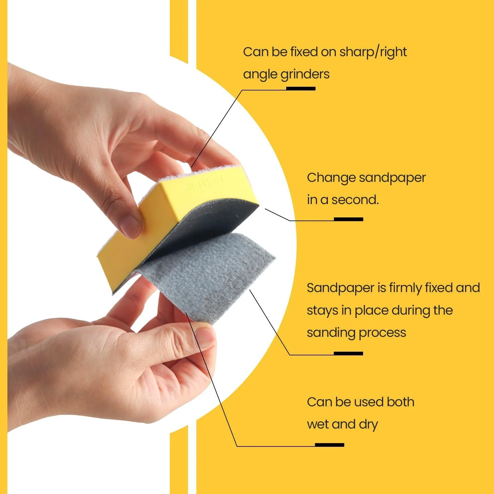 Combo to Save - Wet & Dry Hand Sander/Sanding Block - Image 5