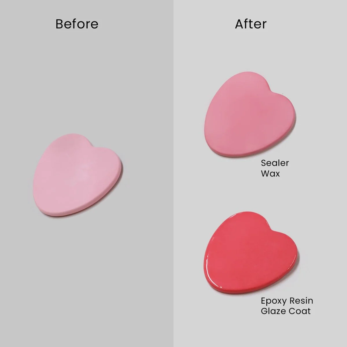 Bubbly Heart Coaster Silicone Mold - Image 7